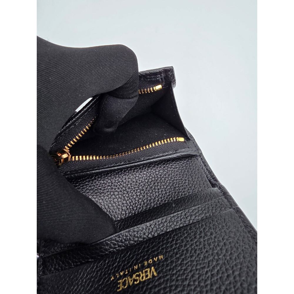 Authentic VERSACE Python Print Leather Wallet Medusa V Logo – Full Inclusion - Picture 12 of 15